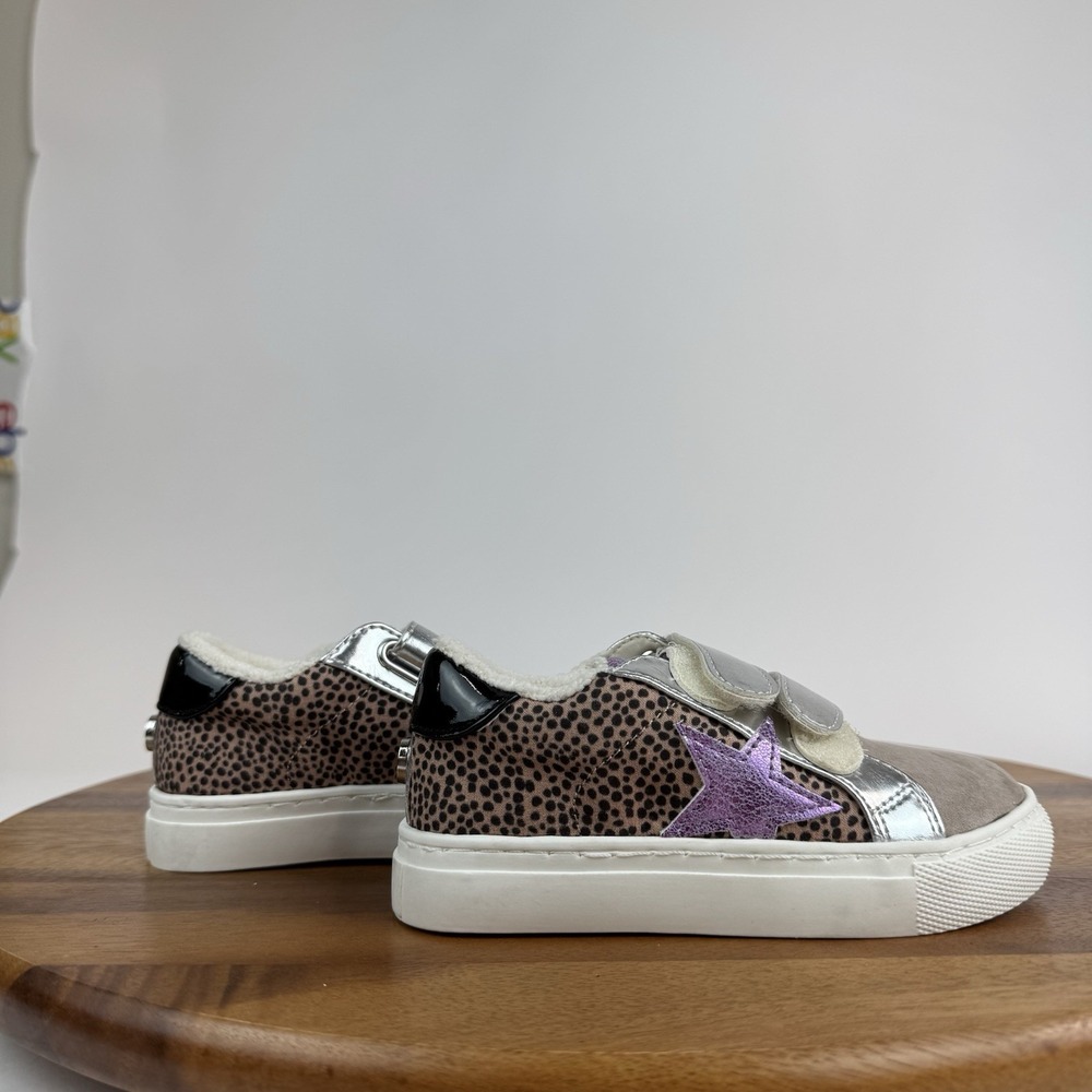 Little Kids Girls Steve‎ Madden Rezume Animal Print Low Casual Sneakers Size 9 C
